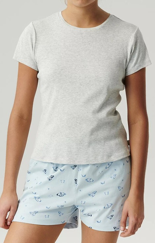 Piżama Damska NLP-490/01 Atlantic- niebieska