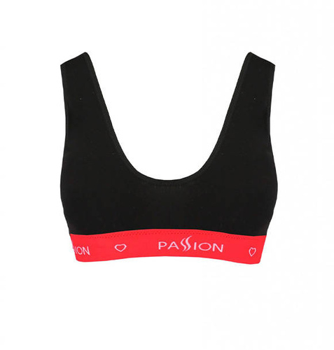 Biustonosz miękki PS003 Passion czarny