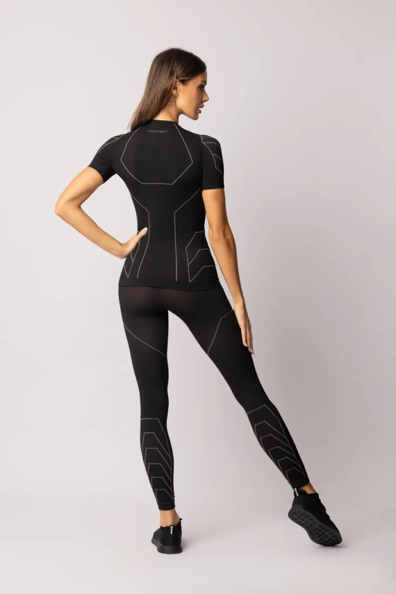 Legginsy damskie Rapid Spaio black/grey