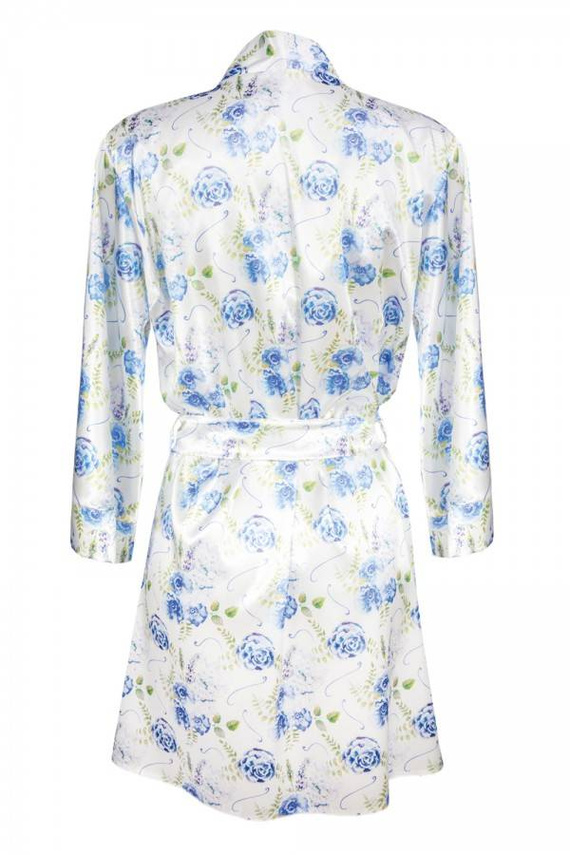 Podomka damska Flowers DKaren - biały 003