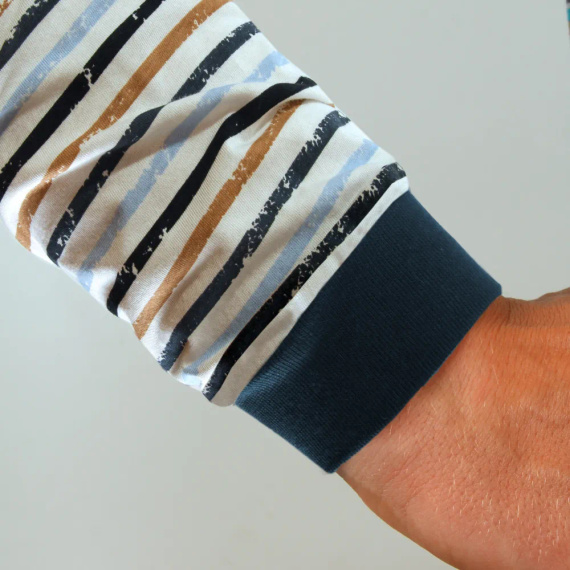 Bawełniana piżama męska 2041/27 Sesto Senso - granatowy