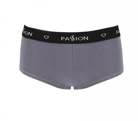 Figi szorty damskie PS013 Passion ciemny szary