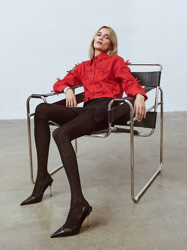 1218 Dafne Rajstopy Gabriella - nero