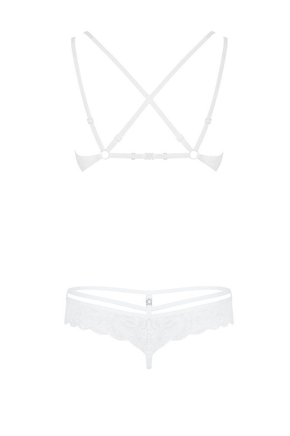 Dwuczęściowy komplet 860 SET-2 Obsessive biały