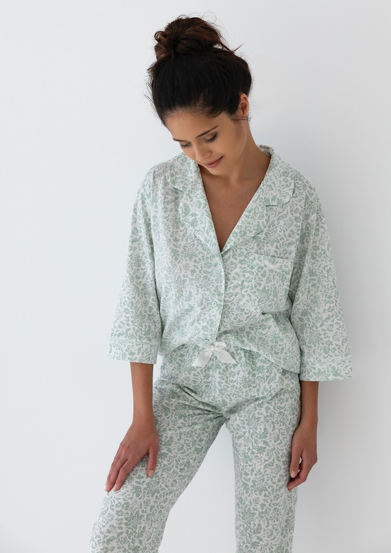 Piżama damska Elise Sensis - biały