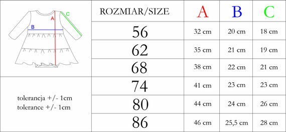 Sukienko-body 208159 Lizy Nicol