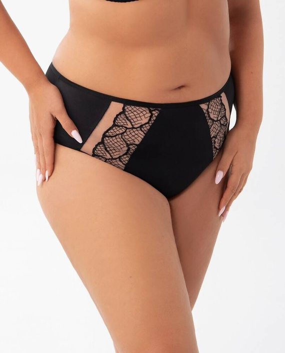 Gorsenia Figi damskie K 922 Davika czarny