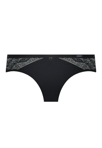 Clarisa Figi Damskie Brazyliany Nipplex czarny