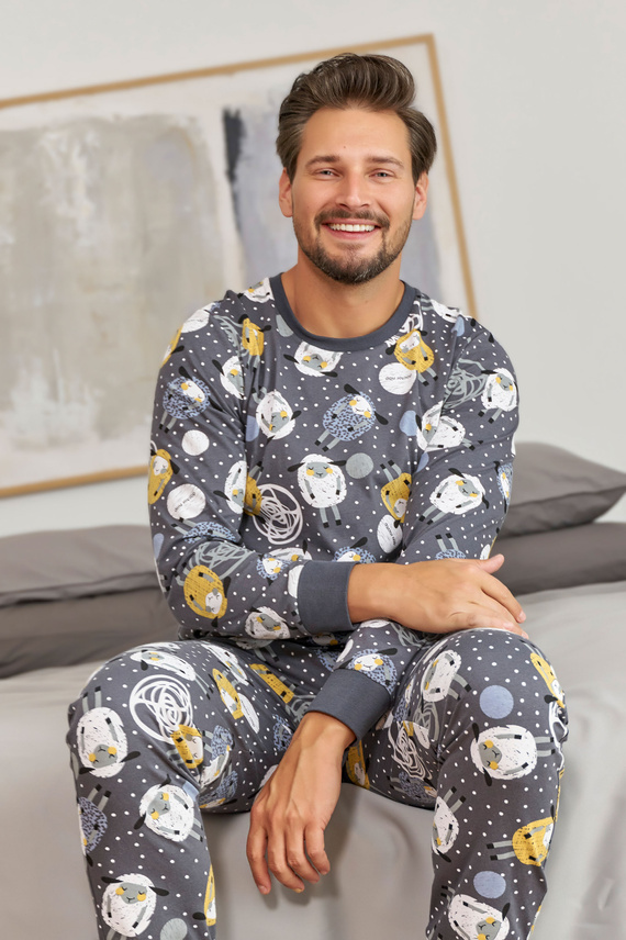 PMB.7109 Piżama Męska Doctor Nap - sheep