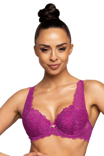  Biustonosz Usztywniany M-053/22 Carmela Mat - magenta fioletowy