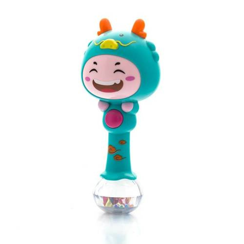 Zabawka grzechotka świecąco-grająca Eurobaby niebieski