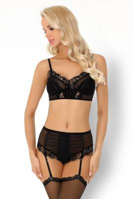 Komplet Almudena LC 90488 Black Onyx Collection LivCo Corsetti Fashion