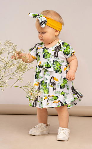 186167 Tukan Sukienka bawełniana Nicol