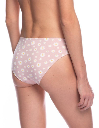  Figi Damskie L-1557 BI  A'2 Lama- różowy niebieski