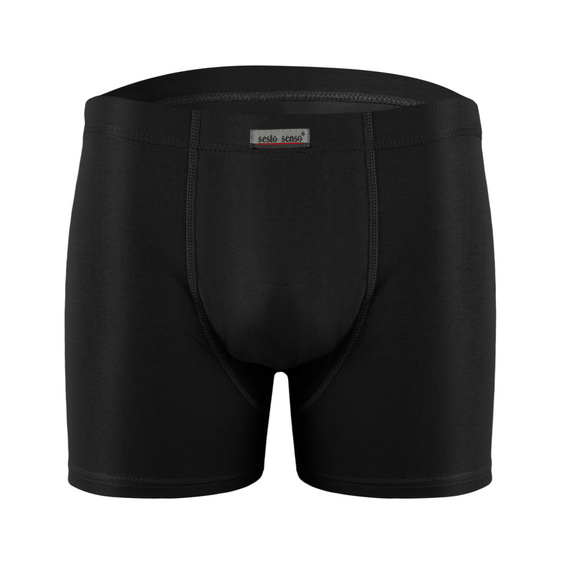 Bokserki męskie BM04 Lizard Sesto Senso - czarny