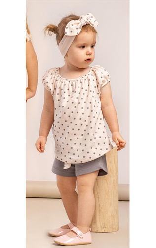 192139 Sara Bluzka z krótkim rękawem Nicol