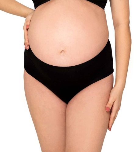 Figi ciążowe Allday beige Momtobe czarny