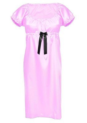 Halka satynowa koszulka damska Anabel DKaren - Róż