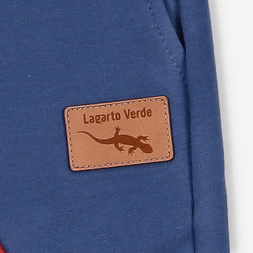 Lagarto Verde Spodnie dresowe dla chłopca- niebieski