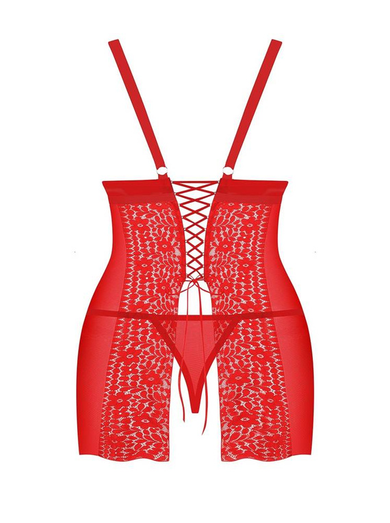 Blossmina Chemise Koszulka damska Obsessive czerwony