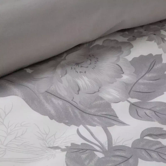 Pościel bawełniana Sara 27 Kwiaty Eurofirany szary