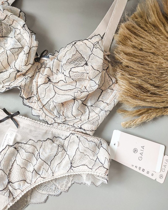 Biustonosz miękki BS 1029 Alice Gaia perłowy