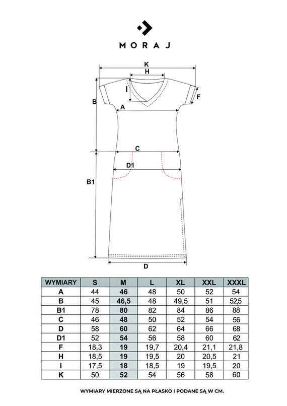 Sukienka damska z rozcięciem MDW4200-001 Moraj - malinowy