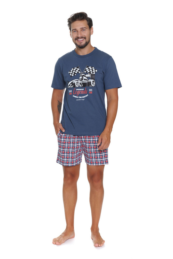 PMB.5353 Piżama Męska Doctor Nap - deep blue