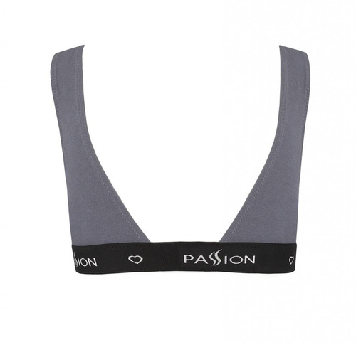 Biustonosz miękki PS015 Passion ciemny szary