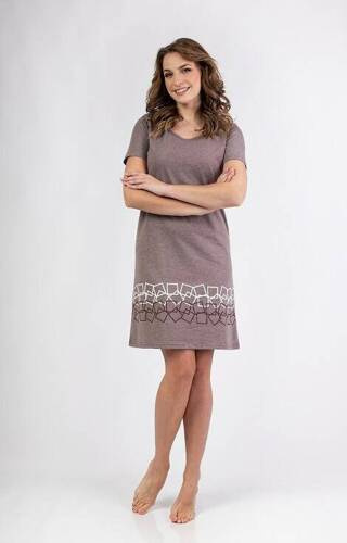 Koszula damska 156 Regina - brązowa