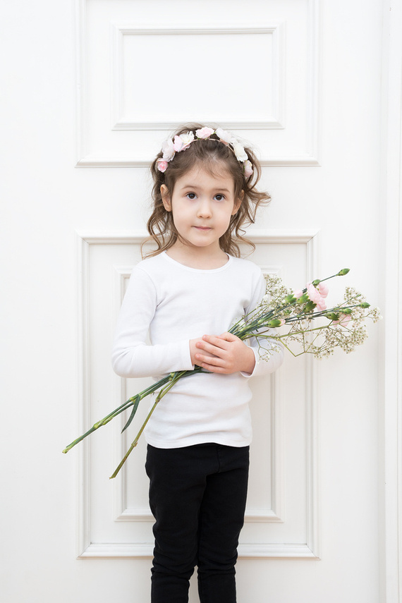 Podkoszulek z długim rękawem Tosia Italian Fashion- biały