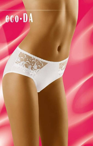 Figi damskie Eco-Da Wol-Bar - biały