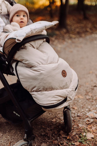 Wodoodporny śpiworek do wózka Everest Makaszka- Honey Bunny