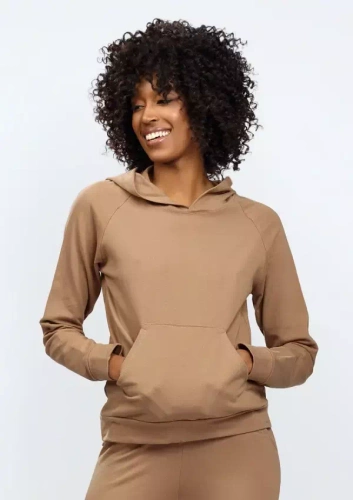 Bluza dresowa Seattle  Dkaren - brązowy