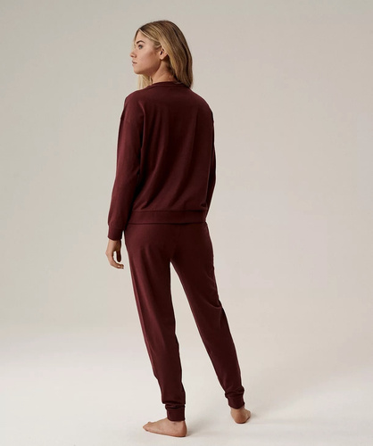 Atlantic NLP-499 – damska piżama bawełniana z długim rękawem, wygodna i elegancka