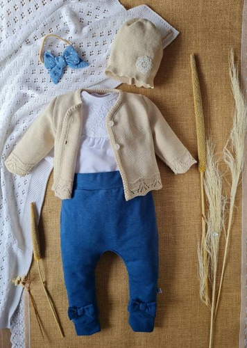 Opaska niemowlęca supełek muślin 3016MS Sophie Marija 