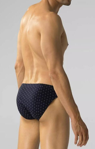 Slipy męskie 3MP-177 A'3 Atlantic- granat-niebieski - szary