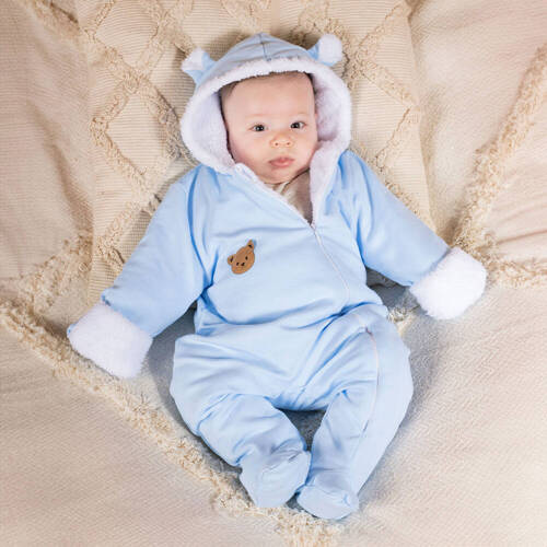 Pajacyk dresowy z luną 141249 Nicol