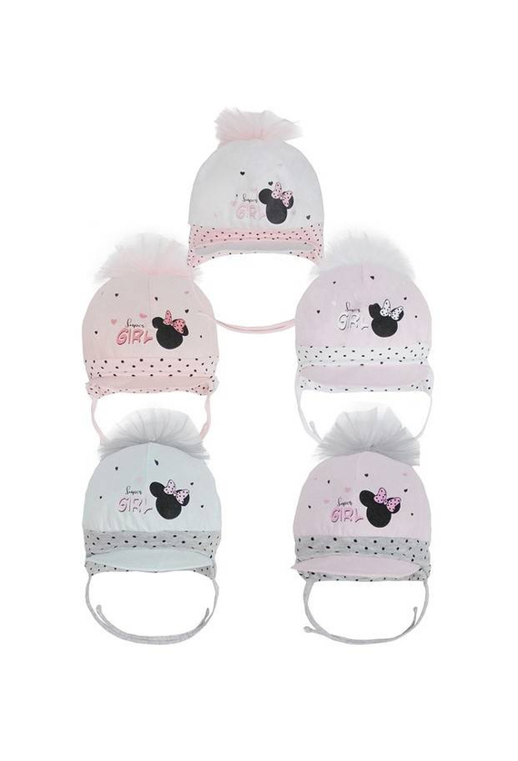 44-278 Czapka Dziecięca AJS mix-kolor