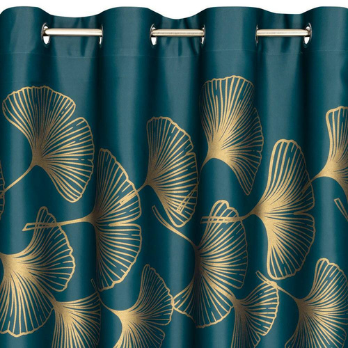 Zasłona gotowa Harmony Eurofirany  - ciemny turkus