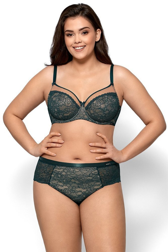 Biustonosz Miękki Anastasia Soft Nipplex -zielony