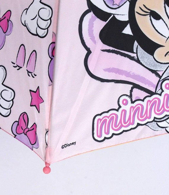 Parasolka dla dzieci Myszka Mini Minnie Mouse parasol Setino unicorn gwiazdki różowy