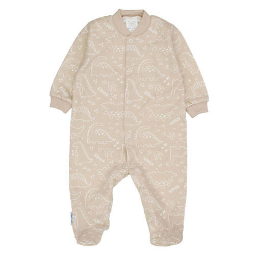 Pajacyk niemowlęcy Dino Martex beżowy