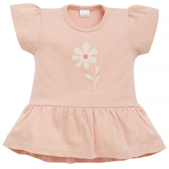 Tunika z krótkim rękawem Summer Garden Pinokio - różowy