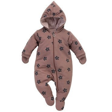 Kombinezon dla dziewczynki Happiness Pinokio ciemny róż/druk