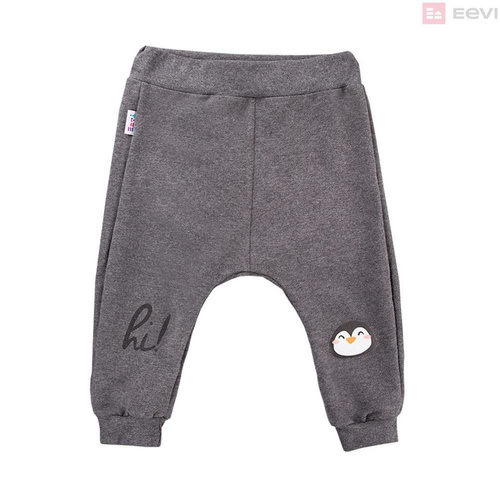 Spodnie dresowe "SNOW" Ewa Klucze- grafit