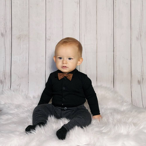 Body z długim rękawem Miłosz Bambarillo czarny