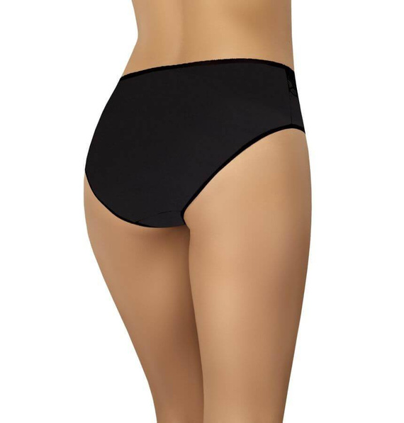 Figi z wysokim stanem Carmen Teyli - czarny