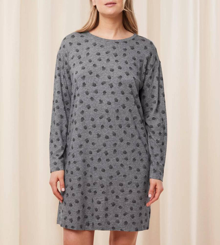 Koszula nocna Endless Comfort NDK LSL Triumph - dark grey melange
