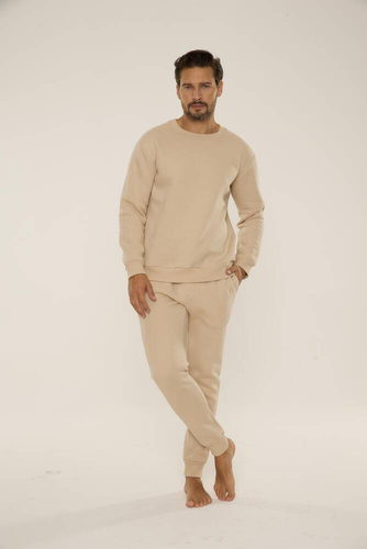 Bluza męska dresowa 813 Indigo Forex - piasek